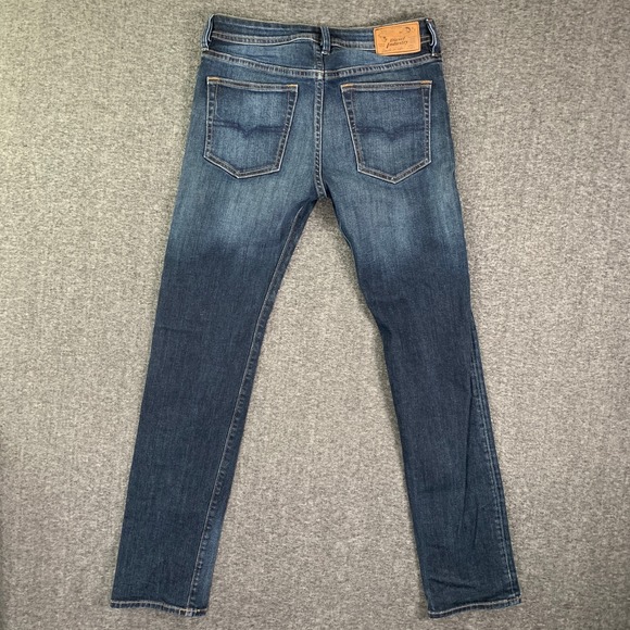 Diesel Buster Jeans Mens 29x32 Regular Slim Tapered Button Fly Denim Stretch - Picture 11 of 13